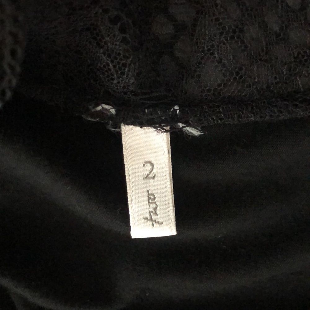 Dorothee Schumacher Black Lace and Patent Top/Skirt Set - Picture 10 of 12